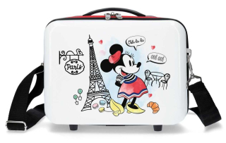 Kabelka ABS Minnie Around the World Paris Red